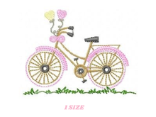 Cargar imagen en el visor de la galería, Bike - Bicycle embroidery design machine embroidery pattern
