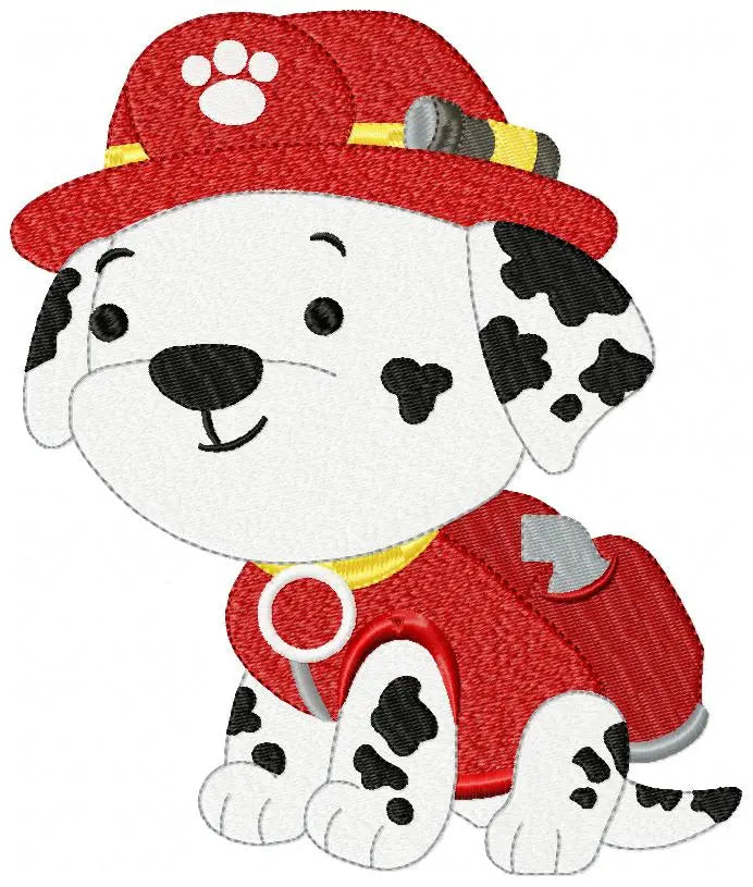 Paw Patrol embroidery designs - Baby boy embroidery design machine embroidery pattern - Zuma Chase Rubble Skye Marshall Ryder Rocky Marcia Embroidery