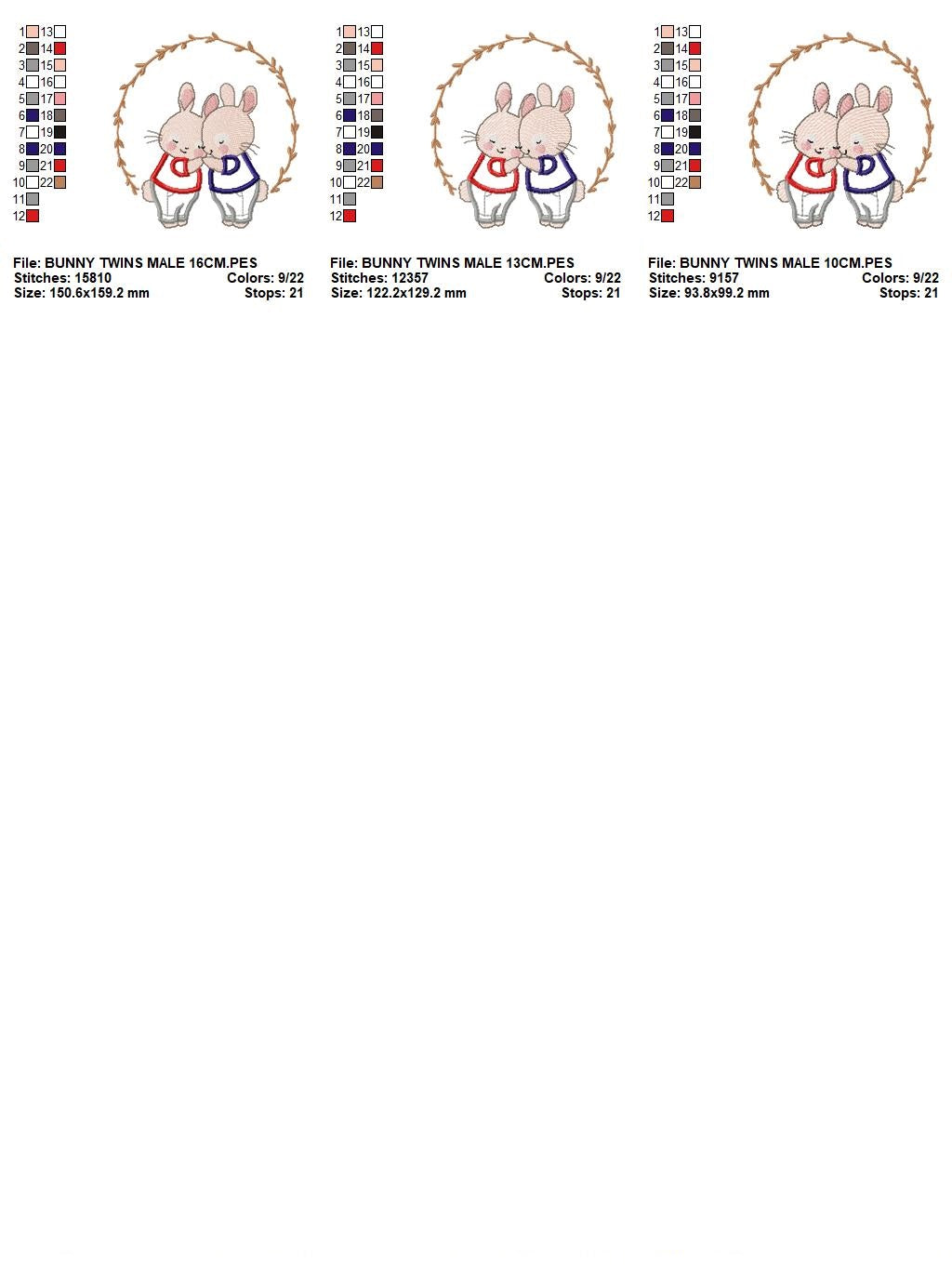 Bunny embroidery design Rabbit embroidery designs machine embroidery pattern baby embroidery file kid embroidery rabbit with frame