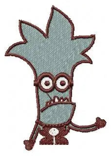 Bad Minion embroidery design - Minions embroidery design machine embroidery pattern - Instant download Marcia Embroidery