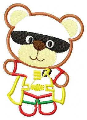 Hero Bear embroidery design machine embroidery pattern - Superman, Captain America, Spiderman, Batman, Green Lantern, Thor,  Flash,  Marvel Marcia Embroidery