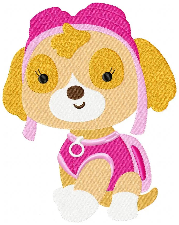 Paw Patrol embroidery designs - Baby boy embroidery design machine embroidery pattern - Zuma Chase Rubble Skye Marshall Ryder Rocky Marcia Embroidery