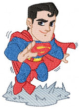 Load image into Gallery viewer, Superman embroidery design machine embroidery pattern
