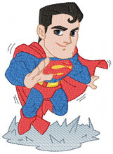 Load image into Gallery viewer, Superman embroidery design machine embroidery pattern
