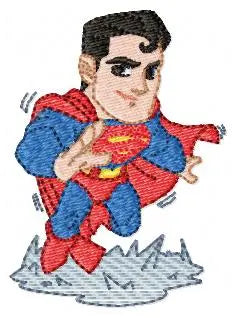 Superman embroidery design machine embroidery pattern Marcia Embroidery