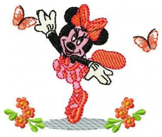 Minnie embroidery design machine embroidery pattern Marcia Embroidery
