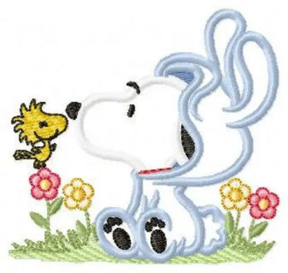 Snoopy embroidery design machine embroidery pattern Marcia Embroidery