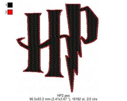 Harry Potter embroidery design machine embroidery pattern
