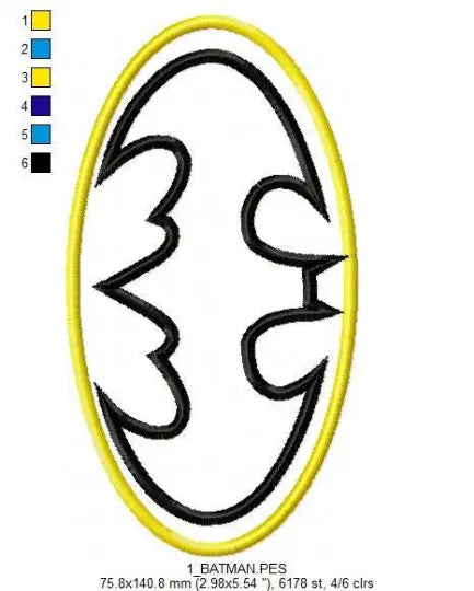 Heroes logos embroidery design machine embroidery pattern Marcia Embroidery