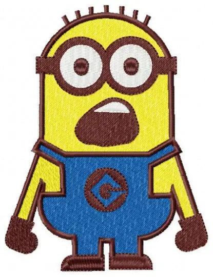 Minion set embroidery design machine embroidery pattern Marcia Embroidery