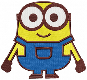 Minion set embroidery design machine embroidery pattern