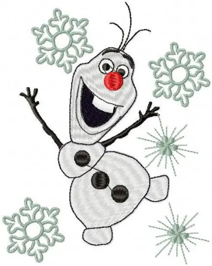Olaf embroidery design machine embroidery pattern Marcia Embroidery