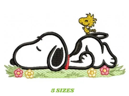 Snoopy embroidery design machine embroidery pattern Marcia Embroidery
