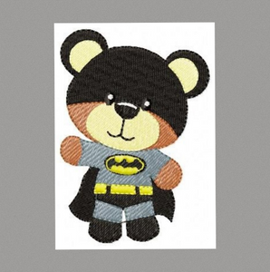 Heroes Bears embroidery design machine embroidery pattern