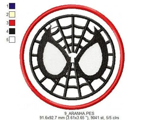 Heroes logos embroidery design machine embroidery pattern Marcia Embroidery