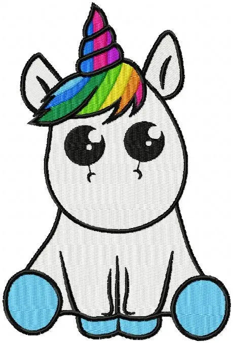 Unicorn embroidery designs - Baby girl embroidery design machine embroidery pattern - teenager Fantasy embroidery file - instant download Marcia Embroidery