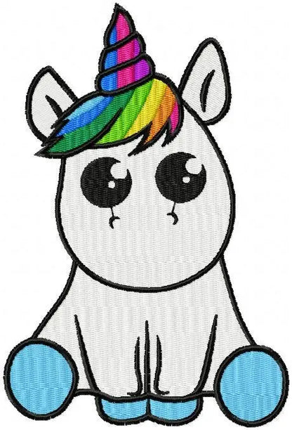Unicorn embroidery designs - Baby girl embroidery design machine embroidery pattern - teenager Fantasy embroidery file - instant download Marcia Embroidery
