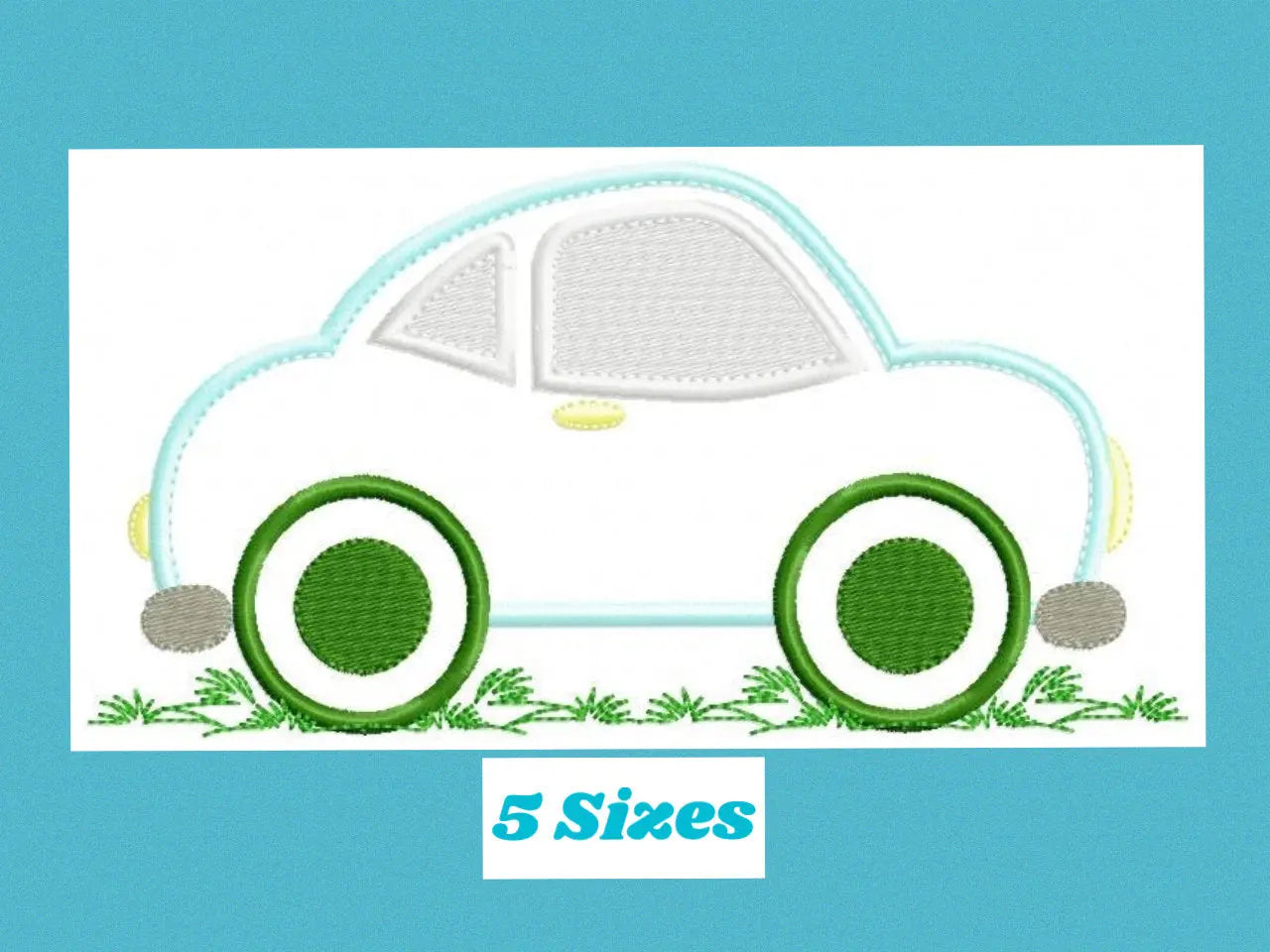 Car embroidery designs - Automobile Vehicle machine embroidery pattern - Car applique design - baby boy file - Instant digital download pes Marcia Embroidery