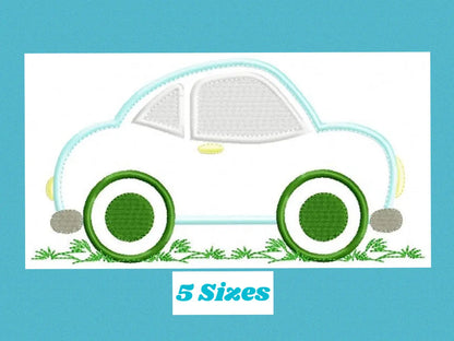 Car embroidery designs - Automobile Vehicle machine embroidery pattern - Car applique design - baby boy file - Instant digital download pes Marcia Embroidery