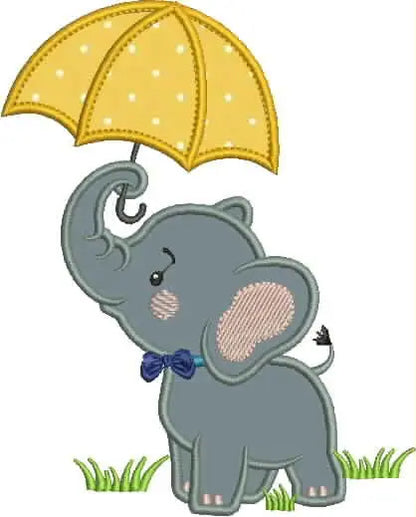 Elephant embroidery designs - Animal embroidery design machine embroidery pattern - Baby girl embroidery file - elephant applique design Marcia Embroidery
