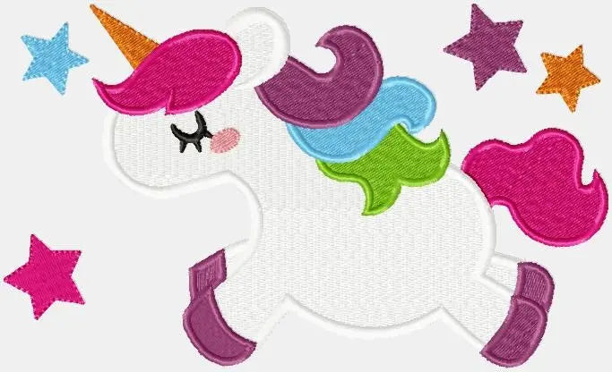 Unicorn embroidery designs - Baby girl embroidery design machine embroidery pattern - instant download - magical fantasy embroidery file Marcia Embroidery