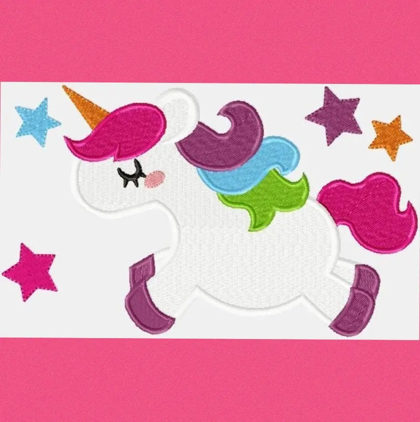 Unicorn embroidery designs - Baby girl embroidery design machine embroidery pattern - instant download - magical fantasy embroidery file Marcia Embroidery