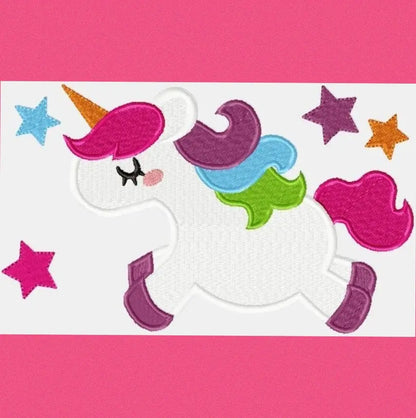 Unicorn embroidery designs - Baby girl embroidery design machine embroidery pattern - instant download - magical fantasy embroidery file Marcia Embroidery