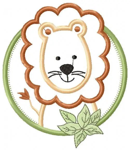 Safari embroidery designs - Lion embroidery design machine embroidery pattern - Giraffe embroidery file - monkey embroidery lion applique Marcia Embroidery