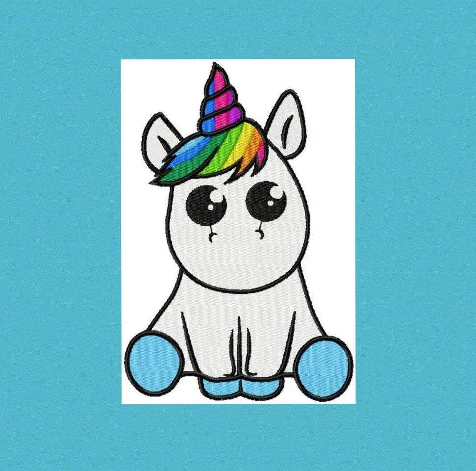 Unicorn embroidery designs - Baby girl embroidery design machine embroidery pattern - teenager Fantasy embroidery file - instant download Marcia Embroidery