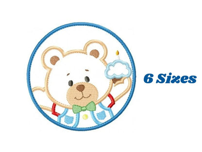 Bear embroidery designs - Teddy embroidery design machine embroidery pattern - Teddy bear applique - boy embroidery file instant download Marcia Embroidery