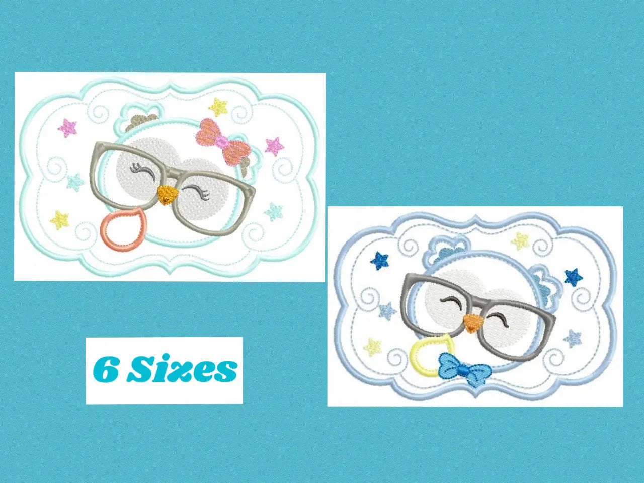 Owl embroidery design - Owl with glasses embroidery design machine embroidery pattern - Nursery embroidery file - owl applique teacher Marcia Embroidery
