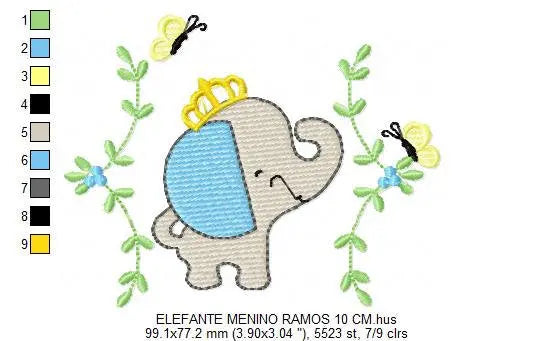 Elephant embroidery designs - Safari embroidery design machine embroidery pattern - Animal embroidery file - elephant pattern digital file Marcia Embroidery