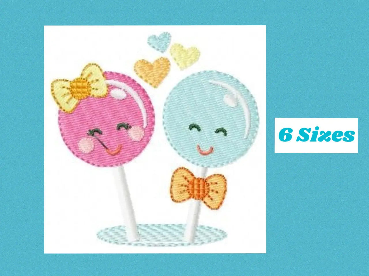 Lollipop embroidery designs - Sweet Candy machine embroidery pattern - Popsicle embroidery file - Children desserts - Instant download pes Marcia Embroidery