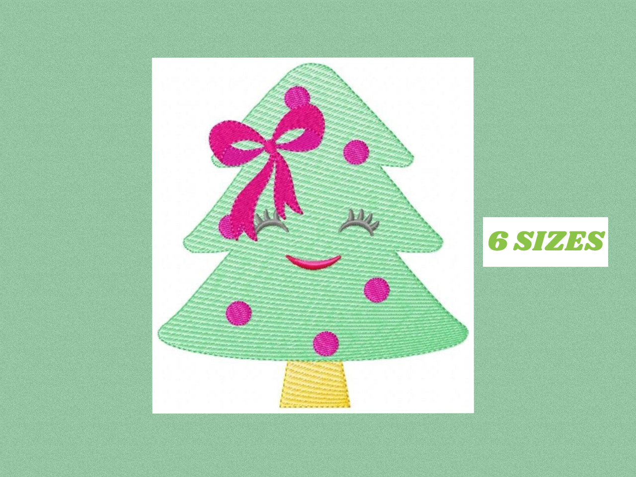 Xmas tree embroidery designs - Christmas embroidery design machine embroidery pattern - Xmas embroidery file instant download Holiday Winter