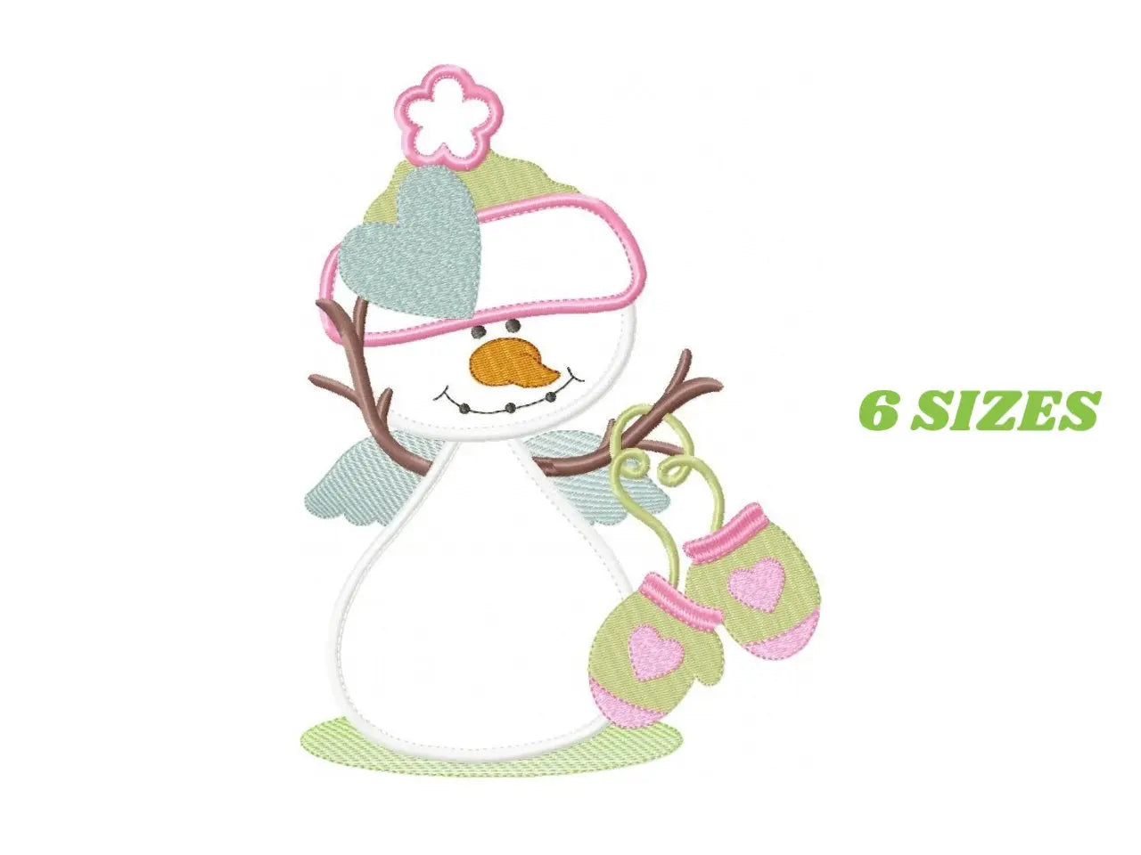 Snowman embroidery designs - Xmas embroidery design machine embroidery pattern - Christmas embroidery file - instant download Snowman design Marcia Embroidery