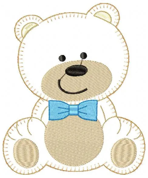 Bear embroidery designs - Teddy embroidery design machine embroidery pattern - boy embroidery file - baby girl embroidery Cute bear applique Marcia Embroidery