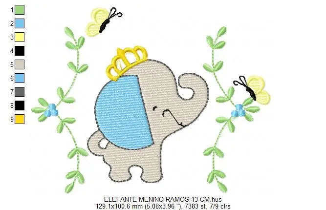 Elephant embroidery designs - Safari embroidery design machine embroidery pattern - Animal embroidery file - elephant pattern digital file Marcia Embroidery