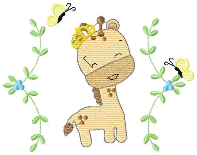 Safari embroidery designs - Giraffe embroidery design machine embroidery pattern - Baby Girl embroidery file animals embroidery design boy Marcia Embroidery