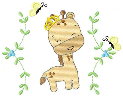 Safari embroidery designs - Giraffe embroidery design machine embroidery pattern - Baby Girl embroidery file animals embroidery design boy Marcia Embroidery