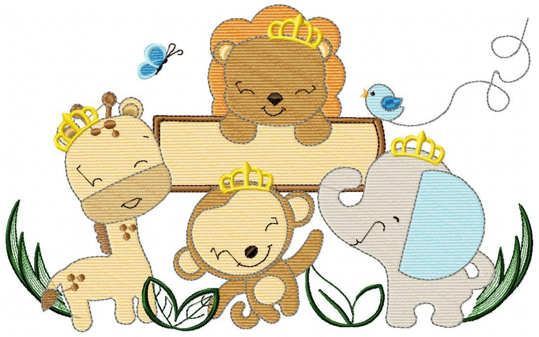 Safari embroidery designs - Animals embroidery design machine embroidery pattern - Giraffe embroidery file - monkey embroidery lion elephant