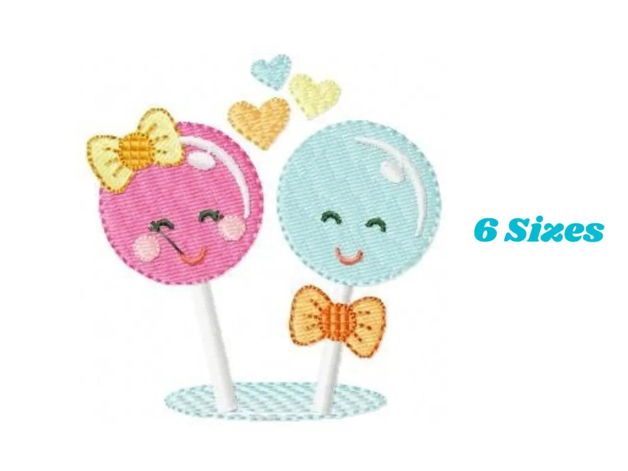 Lollipop embroidery designs - Sweet Candy machine embroidery pattern - Popsicle embroidery file - Children desserts - Instant download pes Marcia Embroidery