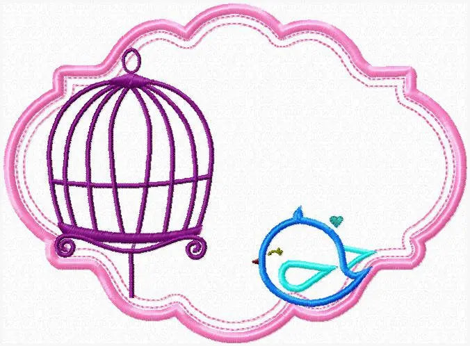 Frame embroidery designs set - Frame Applique Design Machine embroidery design - tag embroidery file - instant download anchor butterfly Marcia Embroidery