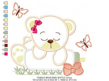 Carica l&#39;immagine nel visualizzatore di Gallery, Bear embroidery designs - Teddy embroidery design machine embroidery pattern - Baby girl embroidery file - boy embroidery bear applique
