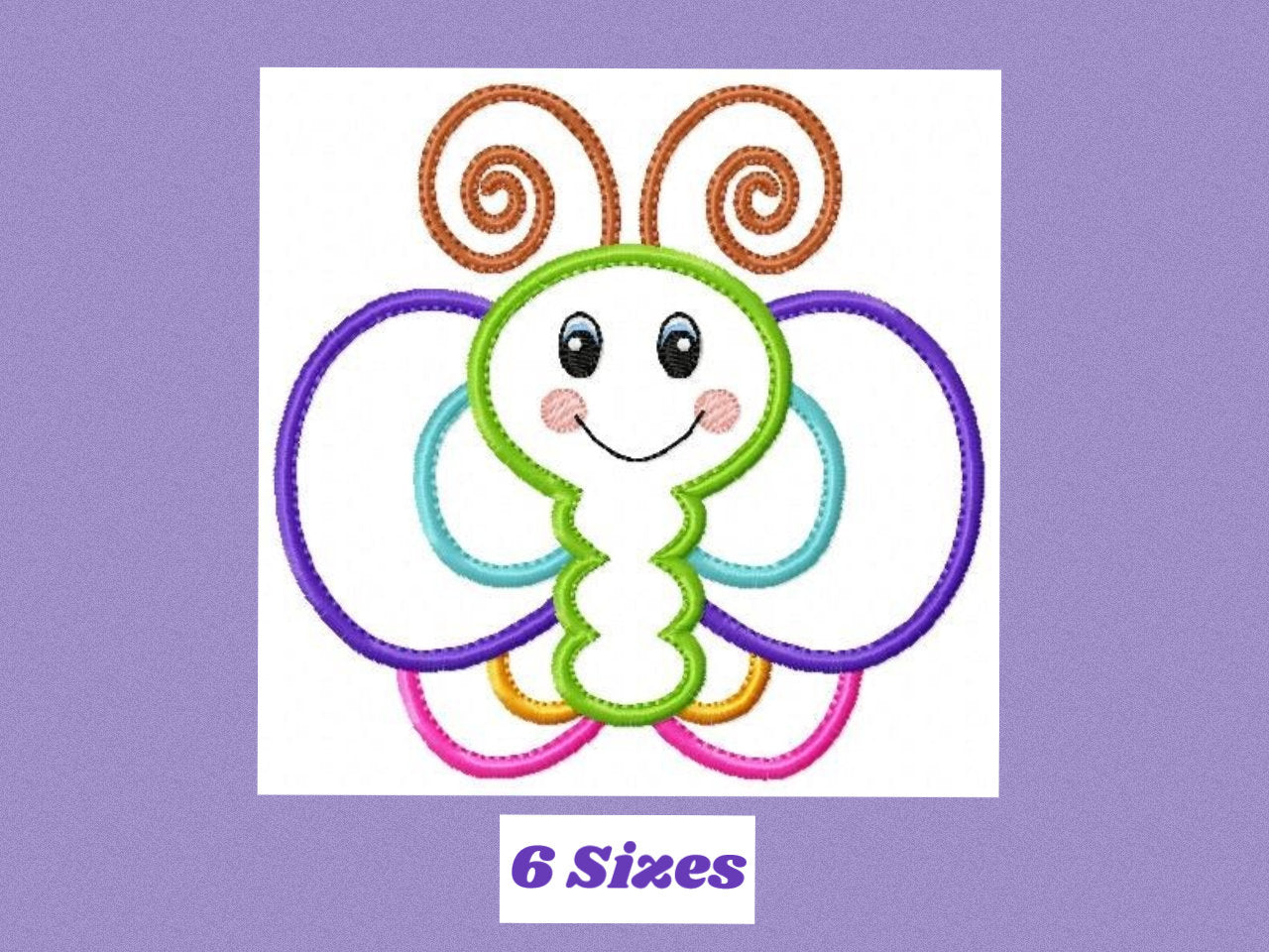 Butterfly embroidery design - Animal embroidery designs machine embroidery pattern - baby girl embroidery file - Garden Butterfly applique