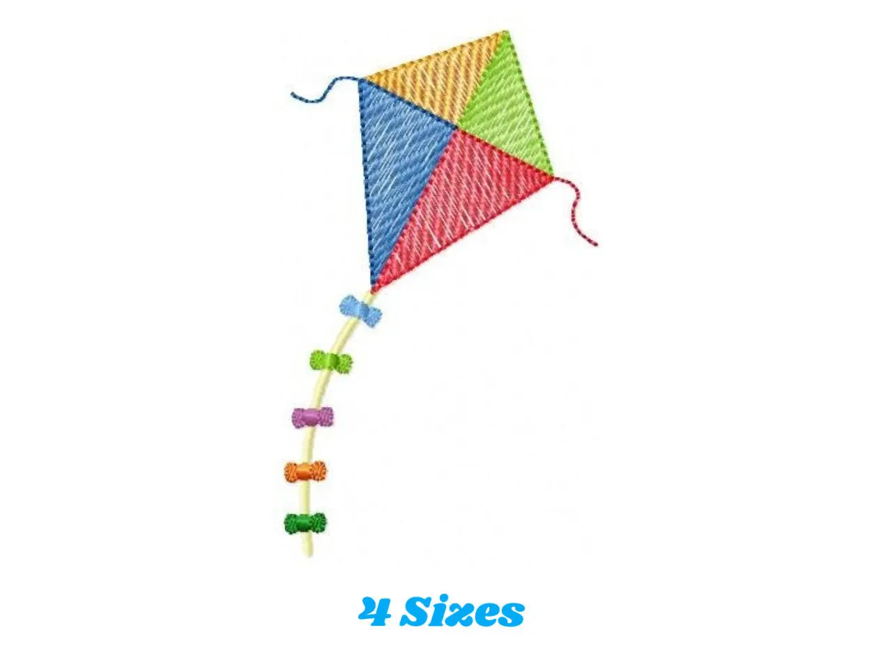 Kite embroidery designs - Baby Boy toy machine embroidery pattern - Kid toy embroidery file - Sky flying kites - Instant digital download Marcia Embroidery