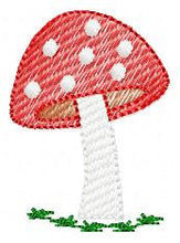 Carica l&#39;immagine nel visualizzatore di Gallery, Mushroom embroidery designs - Toad embroidery design machine embroidery pattern - Florest embroidery file - instant download garden design
