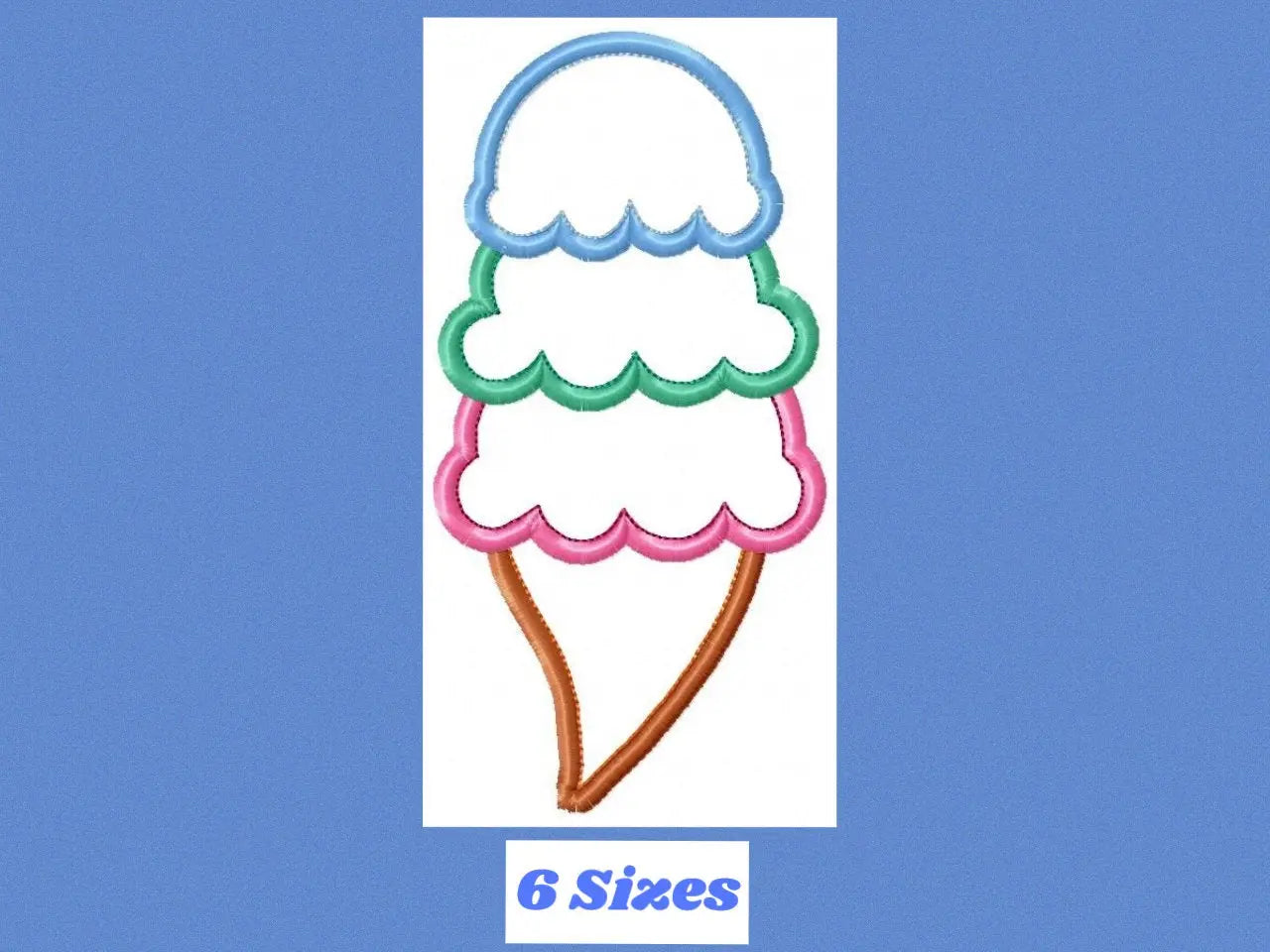 Ice cream embroidery designs - Candy embroidery design machine embroidery pattern - Dessert embroidery file icecream applique Ice cream cone Marcia Embroidery