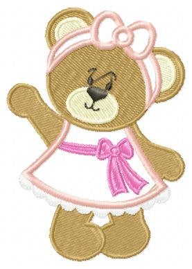 Bear embroidery designs - Teddy embroidery design machine embroidery pattern - Mama bear applique design - baby newborn instant download