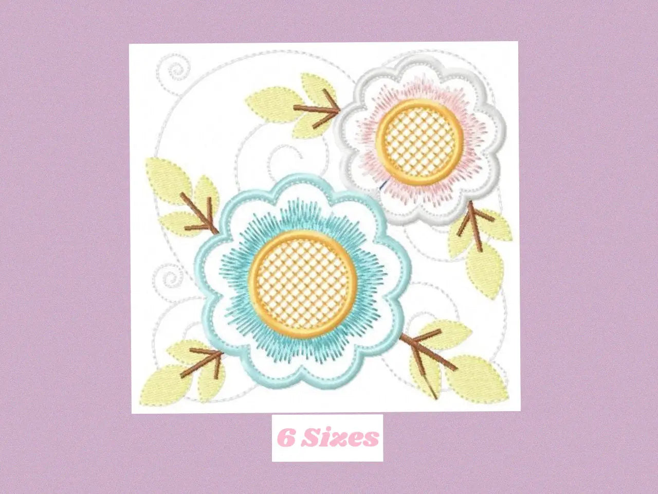 Flowers embroidery designs - Flower embroidery design machine embroidery pattern - Floral embroidery file - instant download roses floral Marcia Embroidery