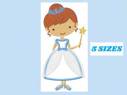 Fairy embroidery designs - Disney Princess embroidery design machine embroidery pattern - Fairy applique design - Baby girl Tooth Fairy